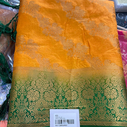 Beautiful designer silk saree