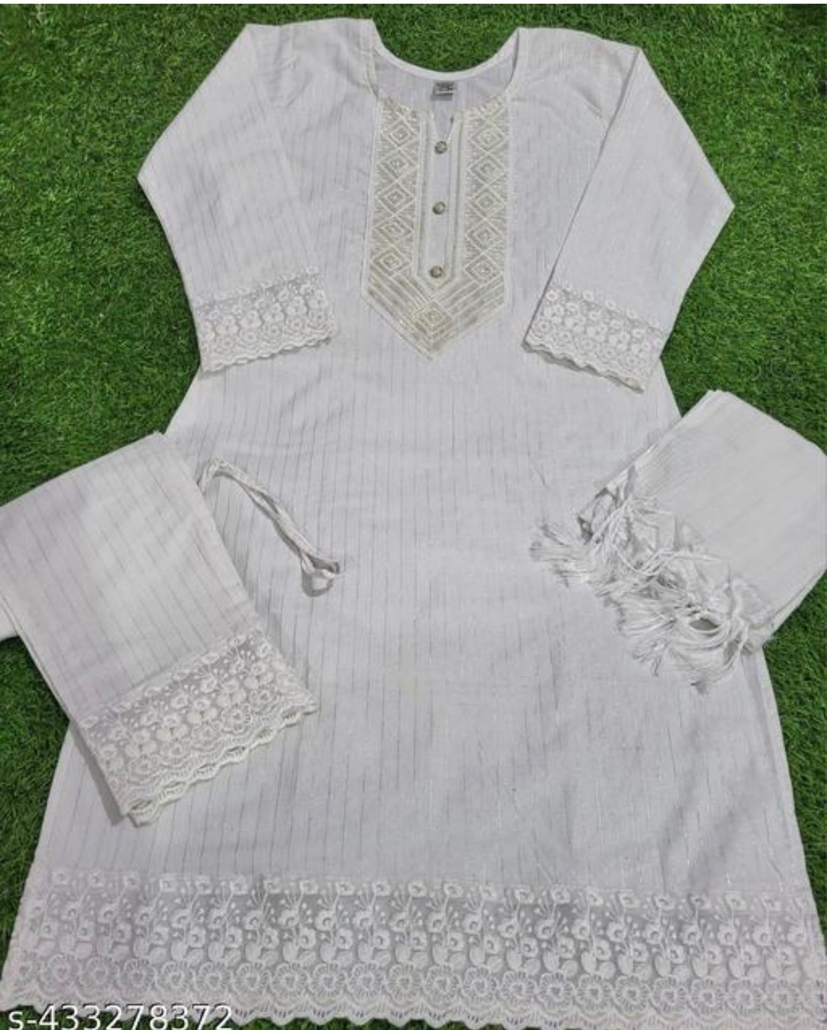 Beautiful designer Kurti pants dupatta