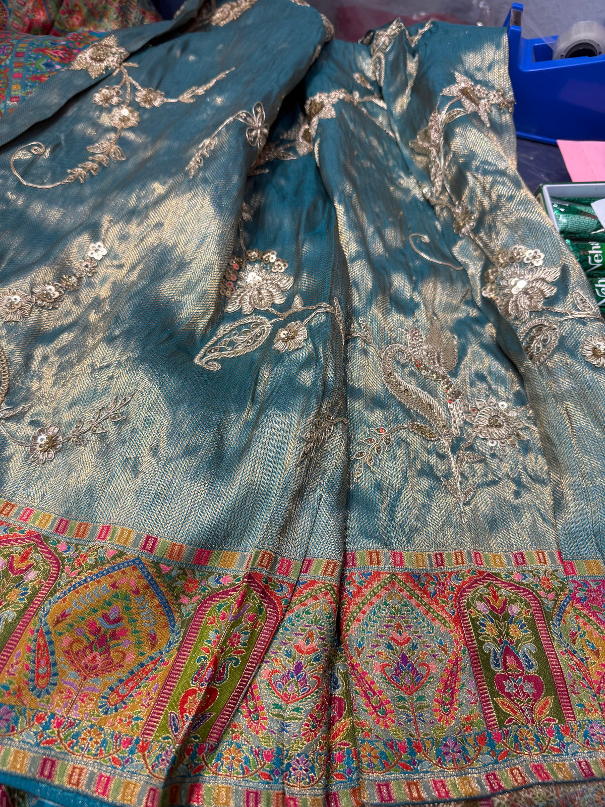 Beautiful designer pure silk saree