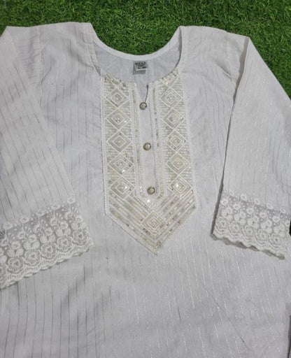 Beautiful designer Kurti pants dupatta