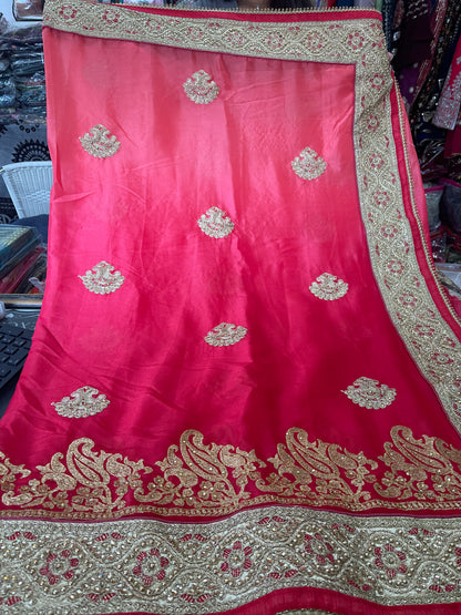 Beautiful designer silk saree