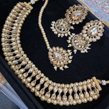 Beautiful designer necklace set