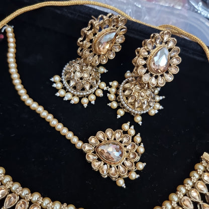 Beautiful designer necklace set