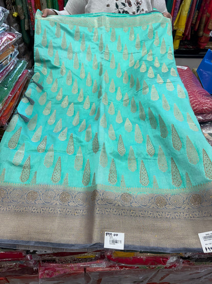 Beautiful designer silk saree