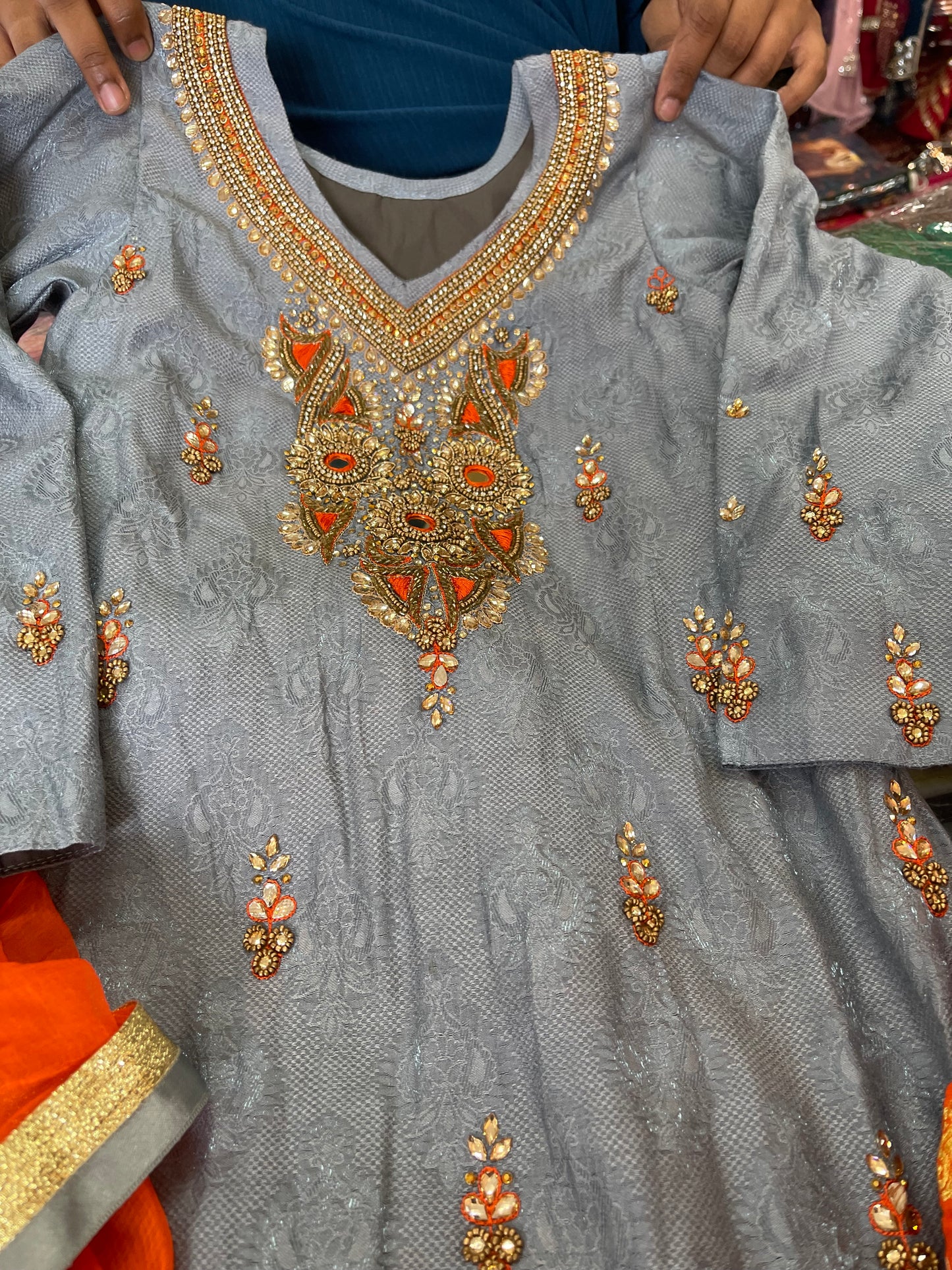 Beautiful designer punjabi patiala suit