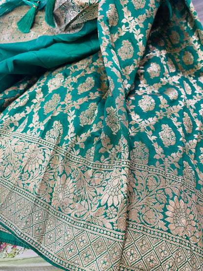 Beautiful designer silk saree