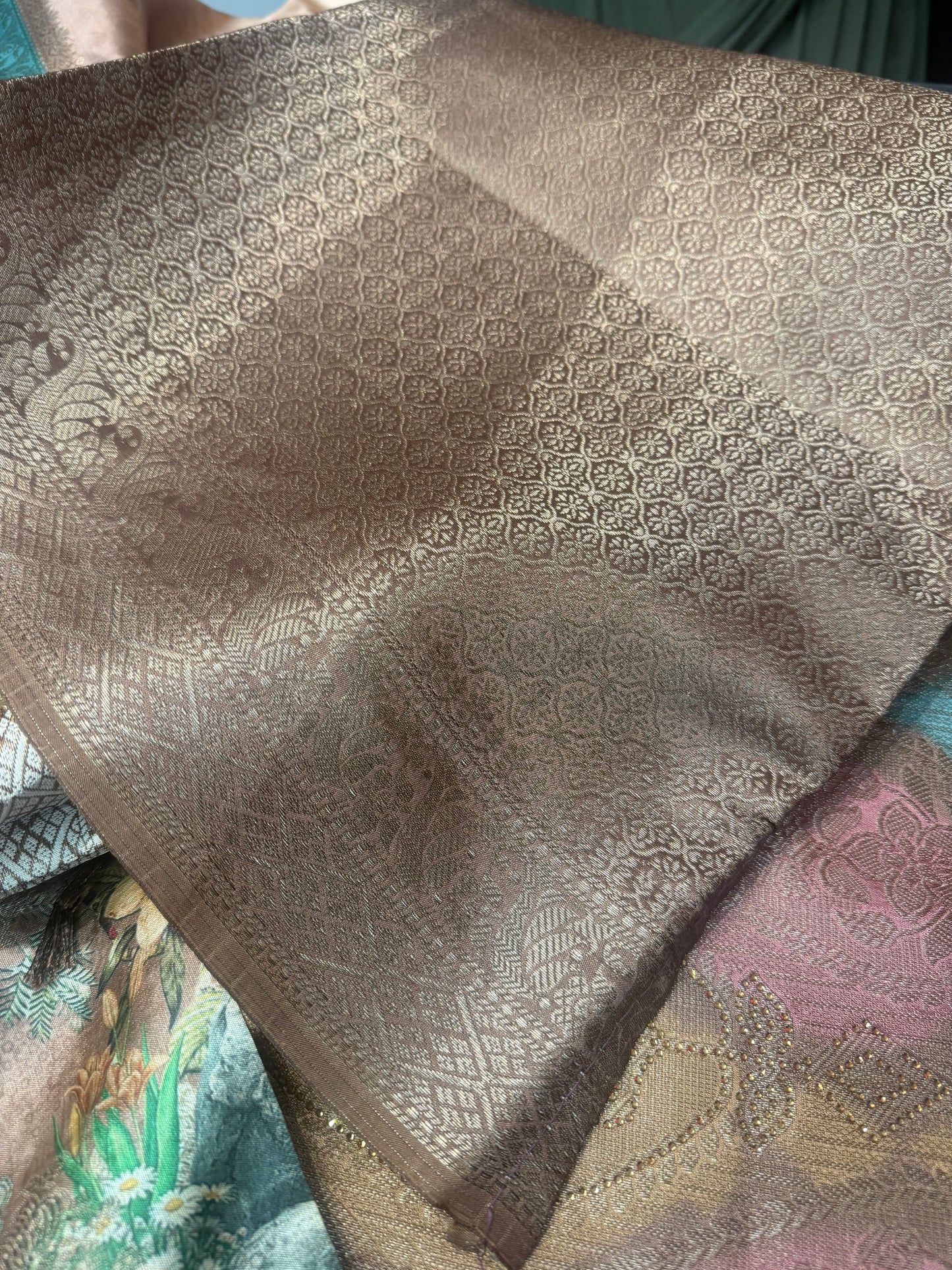 Beautiful designer pure silk saree