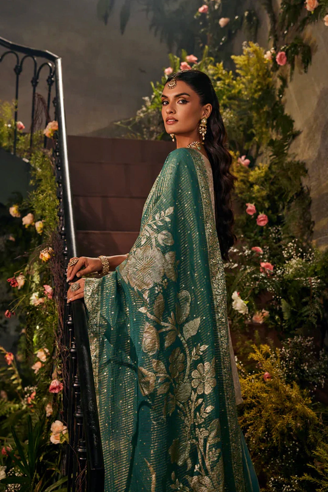 Beautiful designer sharara suit
