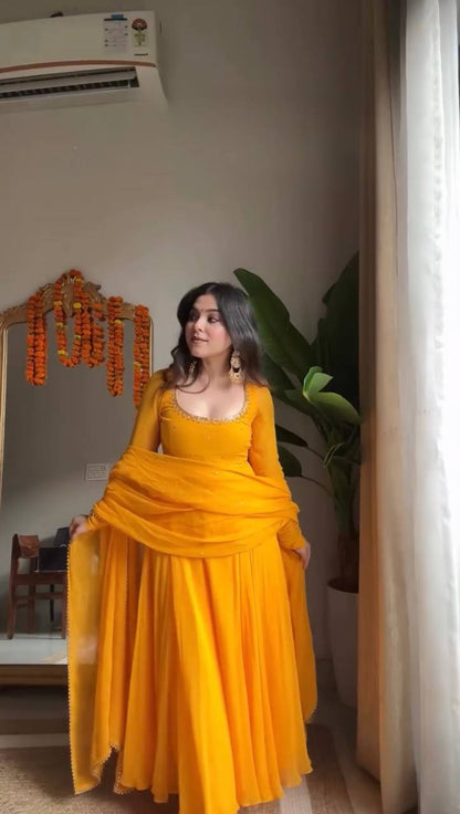 Beautiful designer gown