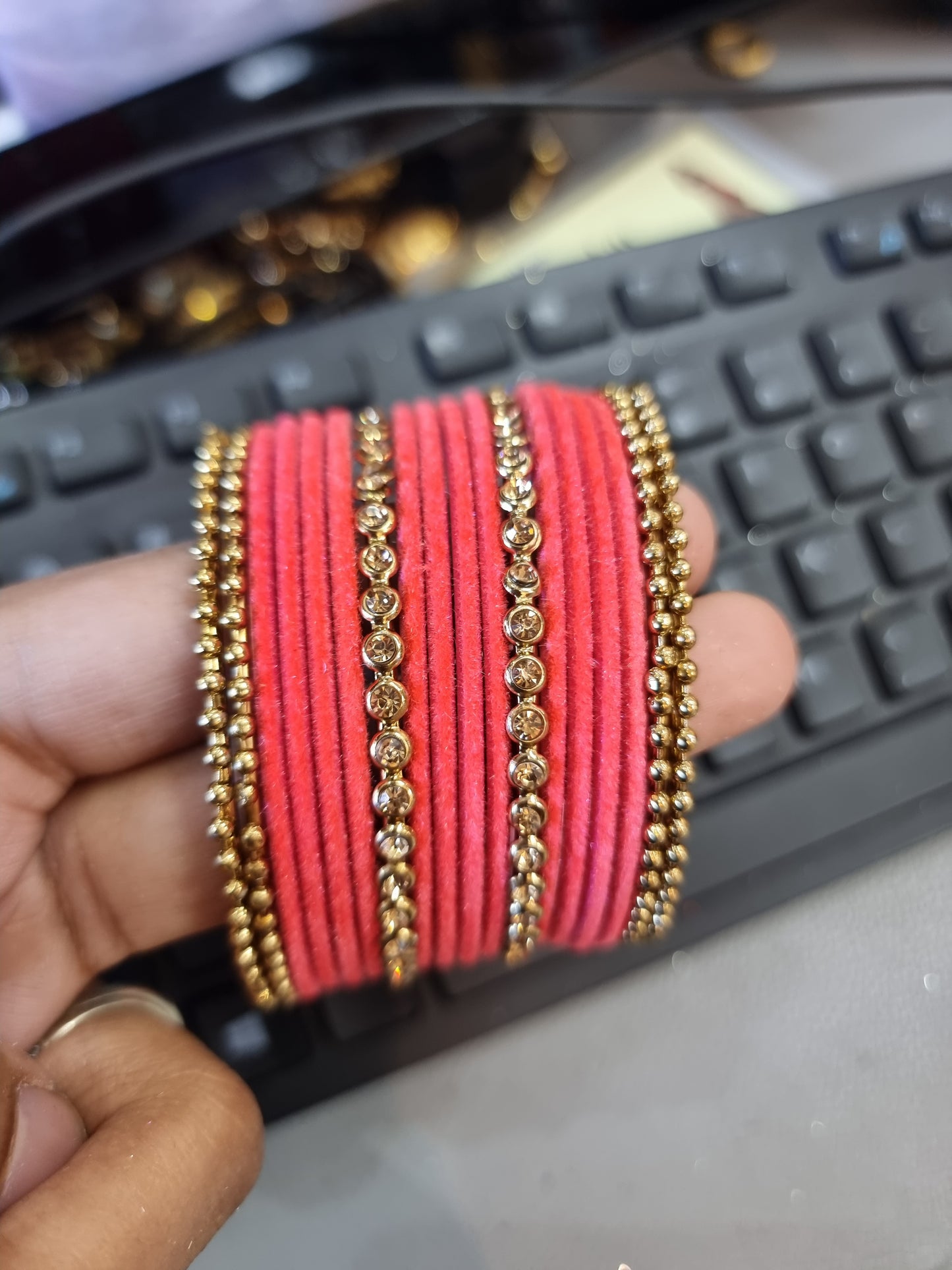 Beautiful designer metal bangles