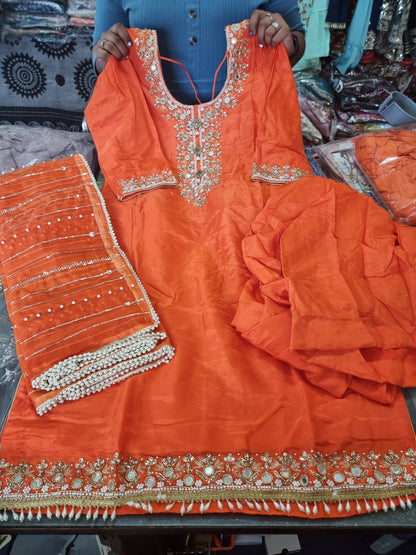 Beautiful designer punjabi patiala suit