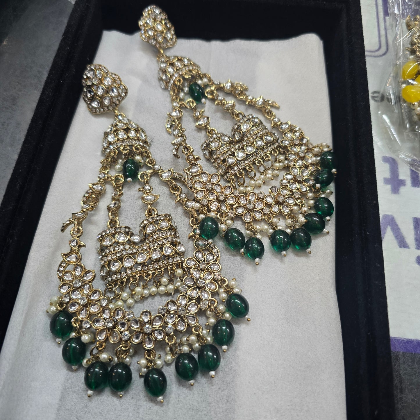 Beautiful designer oversize earrings