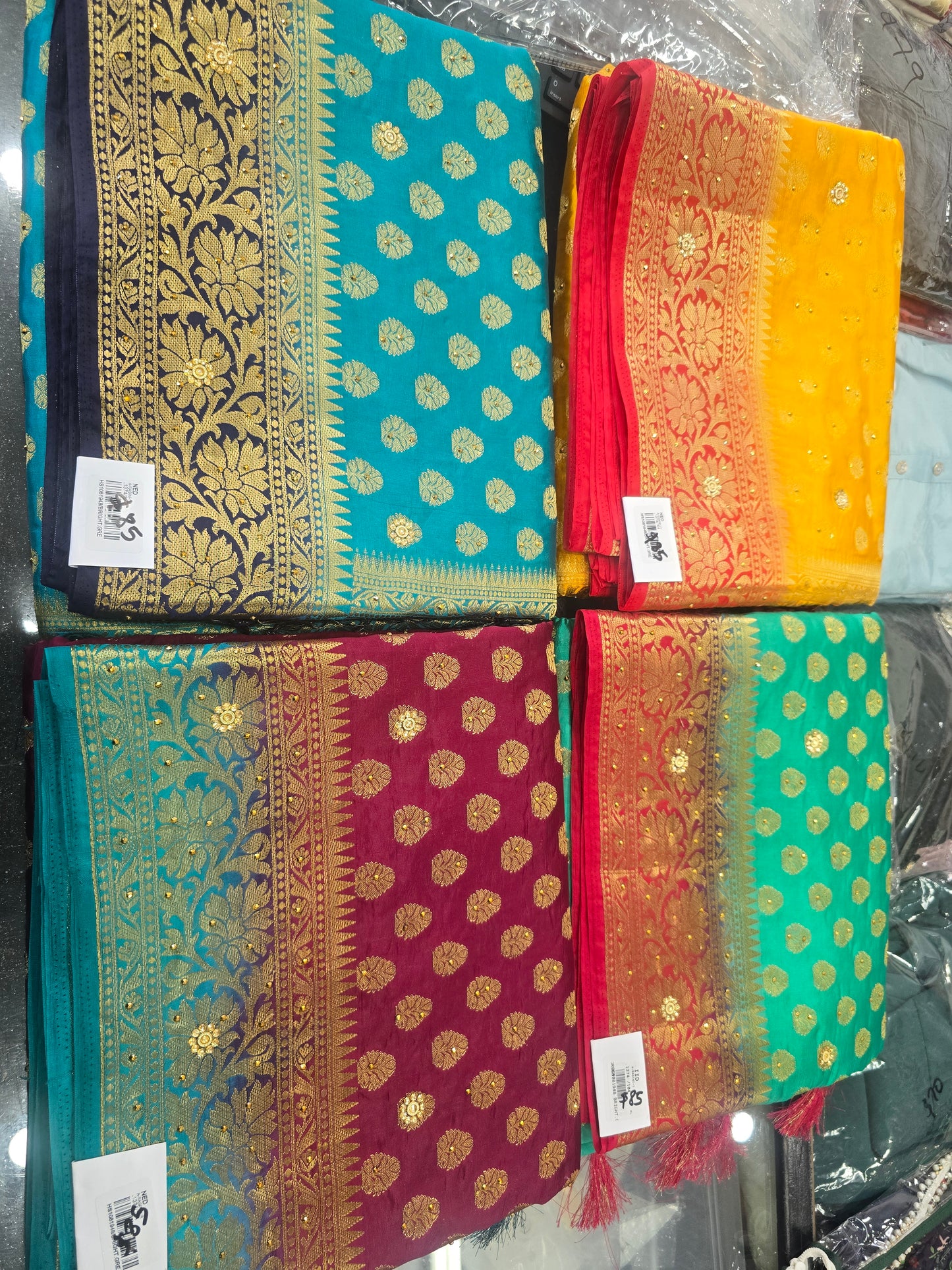 Beautiful designer silk saree