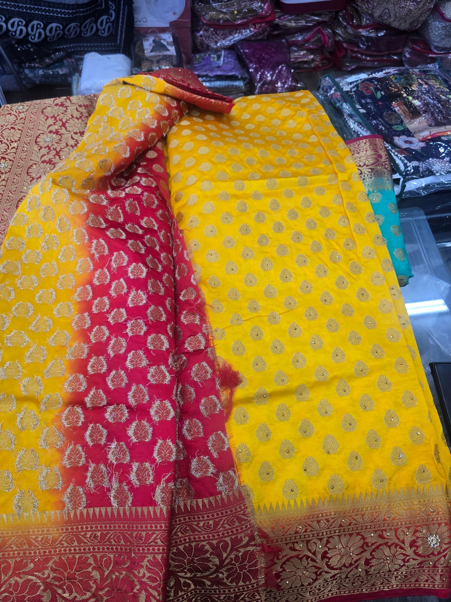 Beautiful designer silk saree