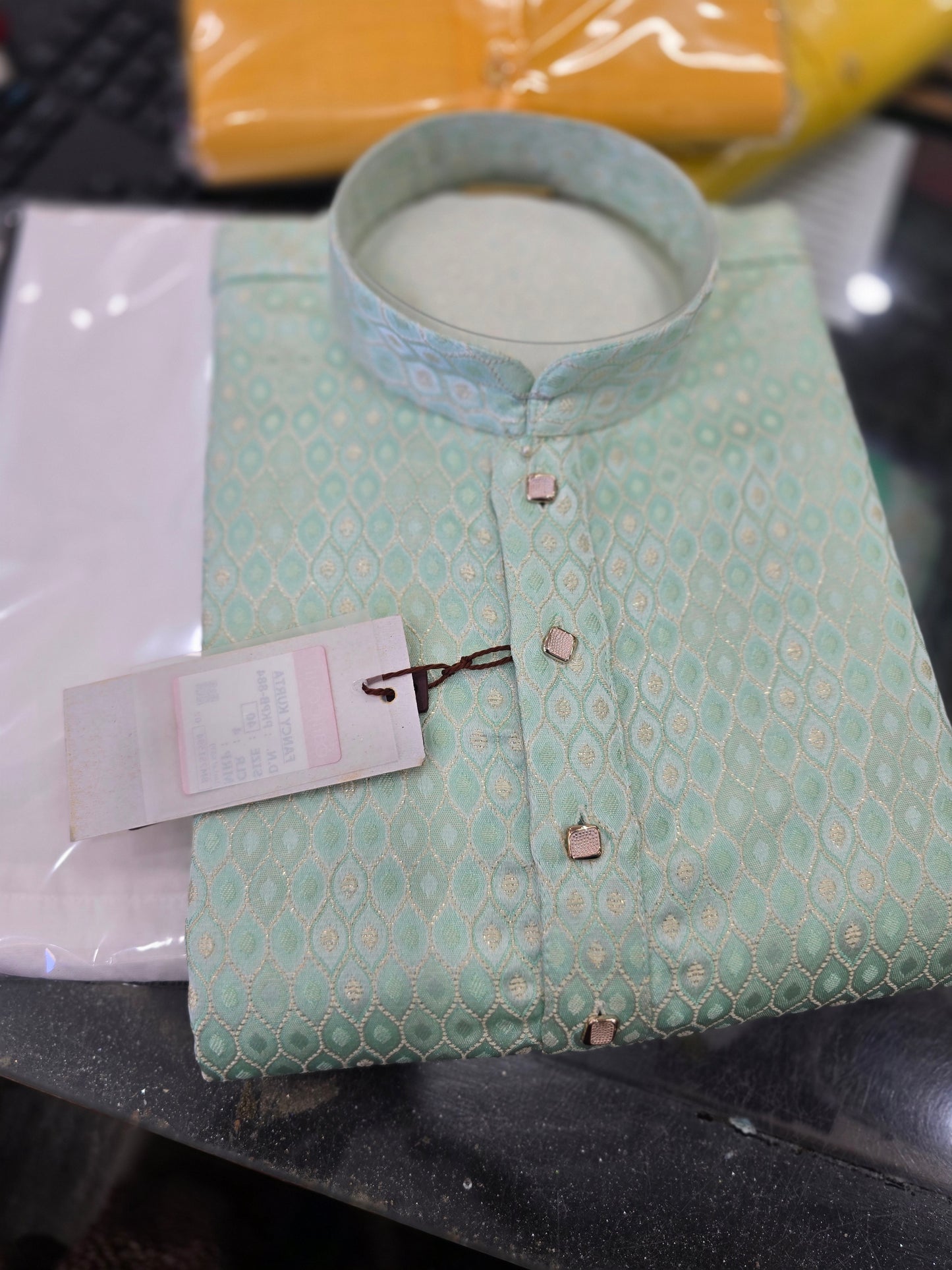 Beautiful designer  embroidery kurta pyjama