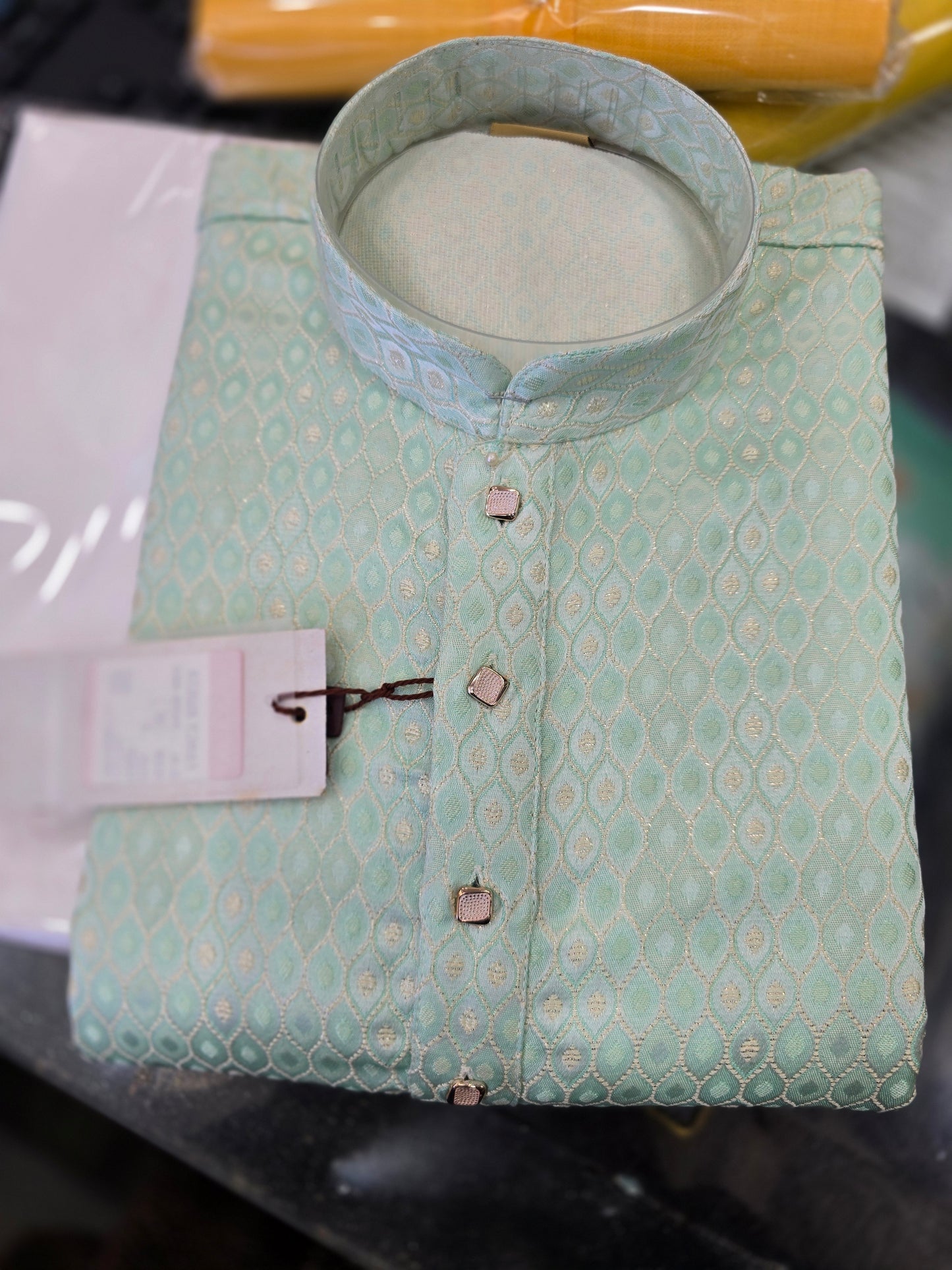 Beautiful designer  embroidery kurta pyjama