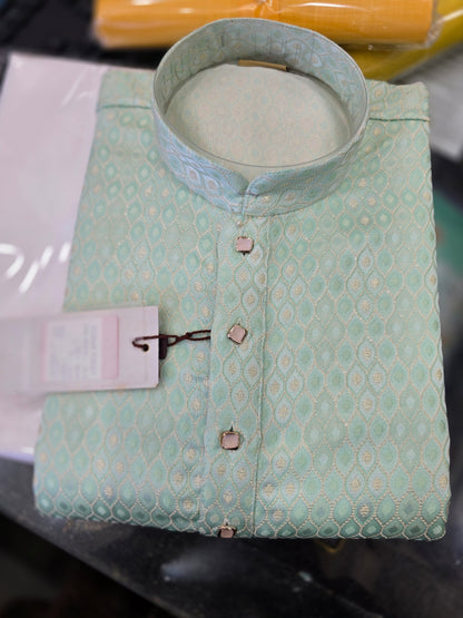 Beautiful designer  embroidery kurta pyjama