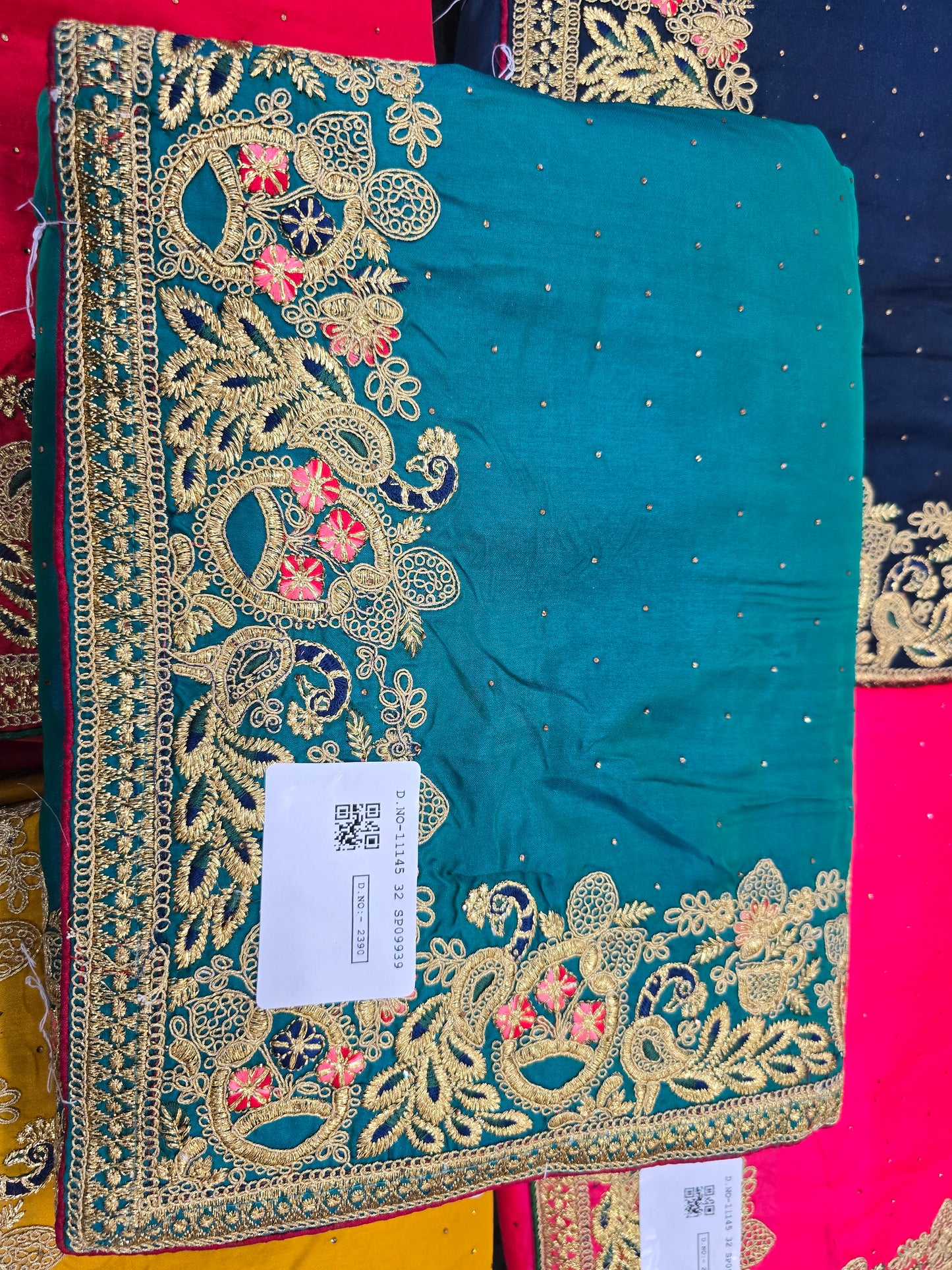 Beautiful designer silk saree