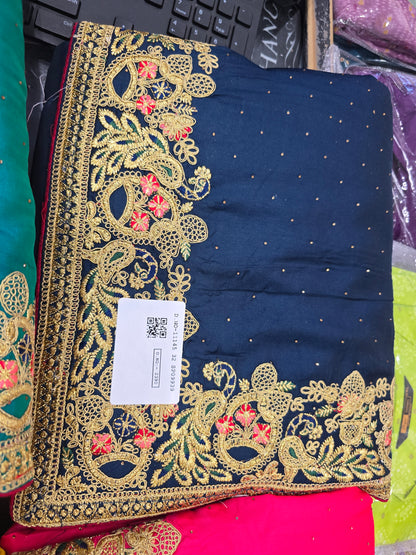 Beautiful designer silk saree