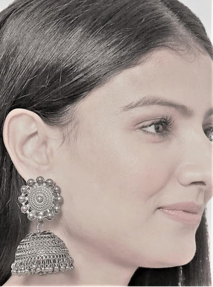 Beautiful designer jhumki earrings