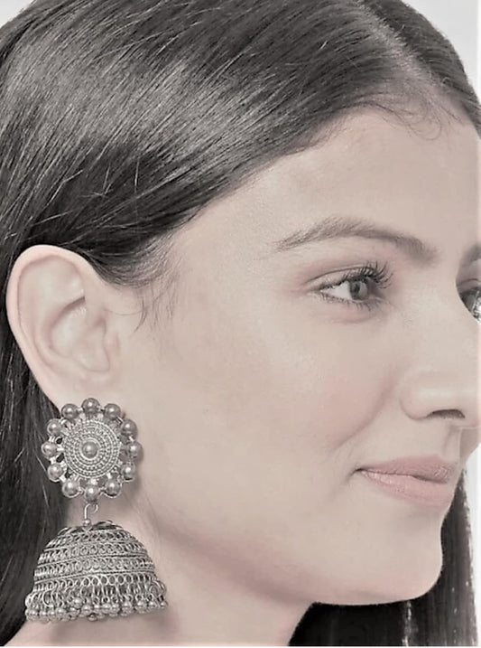 Beautiful designer jhumki earrings