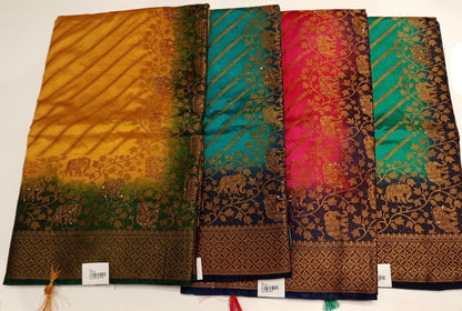 Beautiful designer silk saree