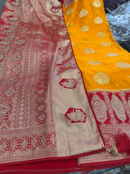 Beautiful designer pure silk saree
