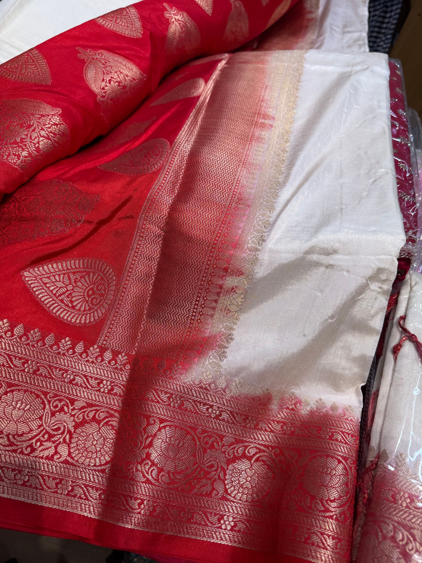 Beautiful designer silk saree