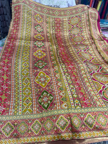 Beautiful designer pure silk saree
