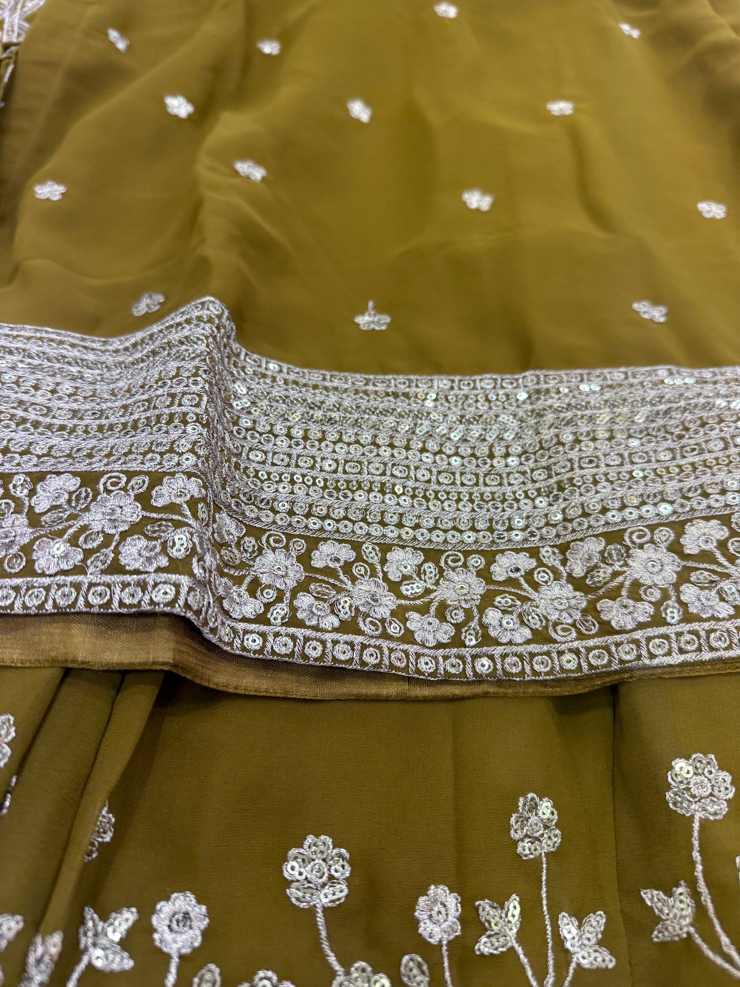 Beautiful designer plazo suit