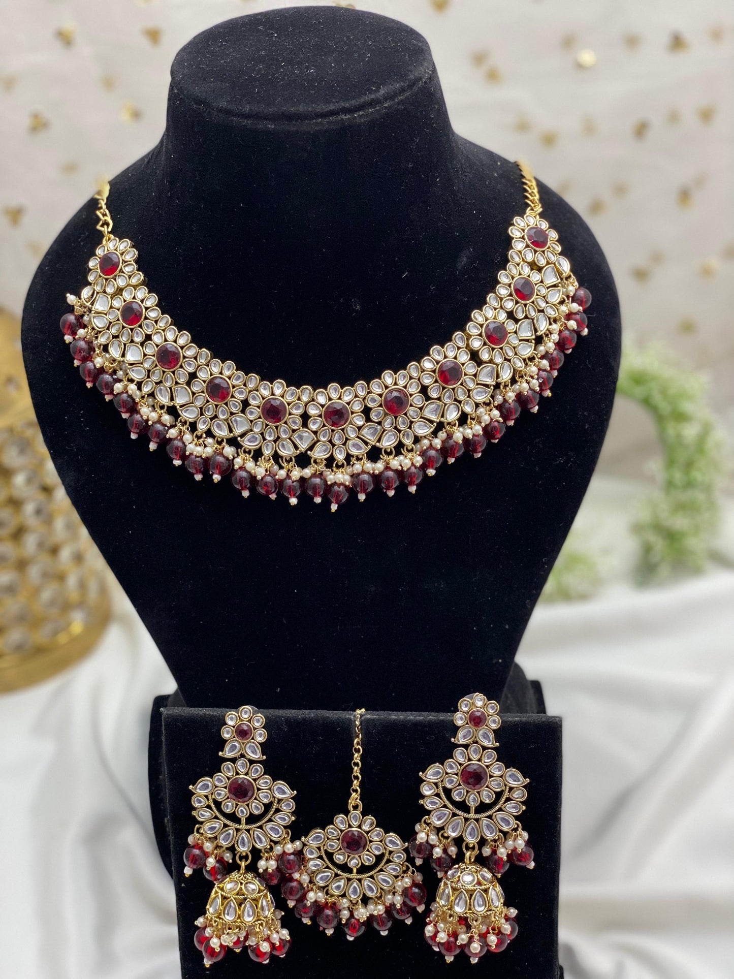 Beautiful designer necklace set