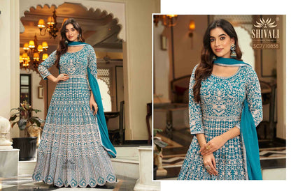 Beautiful designer anarkali suit