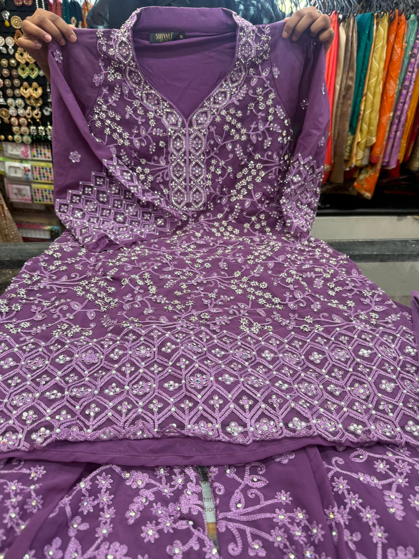 Beautiful designer sharara suit