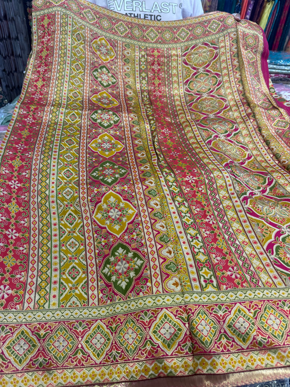Beautiful designer pure silk saree