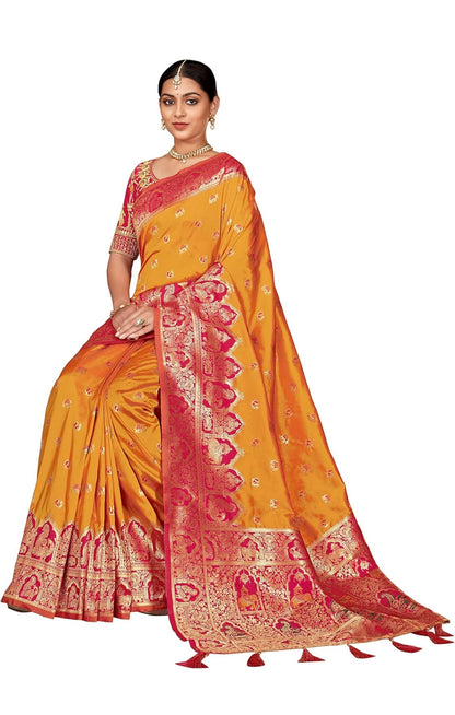 Beautiful designer silk saree