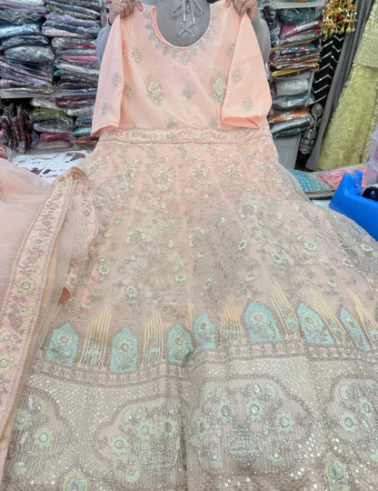 Beautiful designer anarkali suit