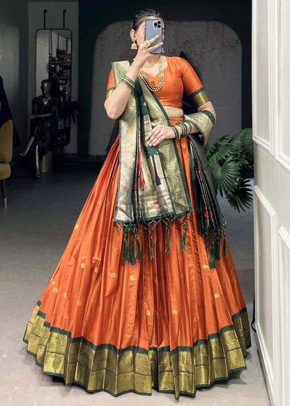 Beautiful designer lengha choli suit