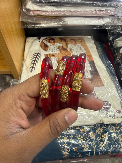 Beautiful jelly bangle set