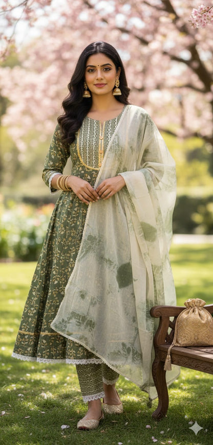 Beautiful designer Kurti pants dupatta