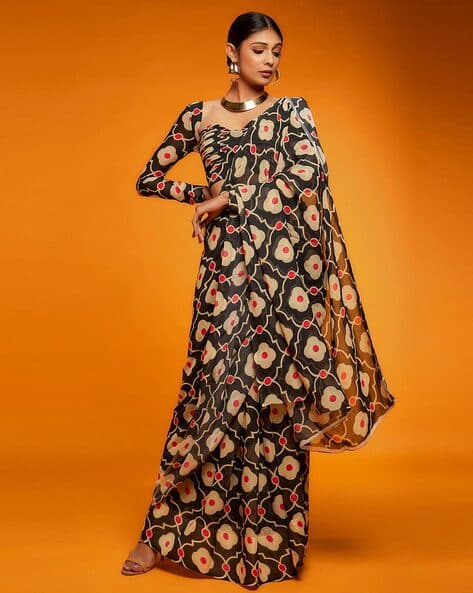 Beautiful designer celebrity inspired saree