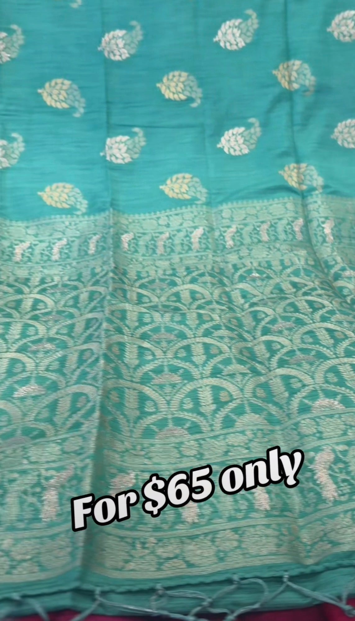 Beautiful designer silk saree