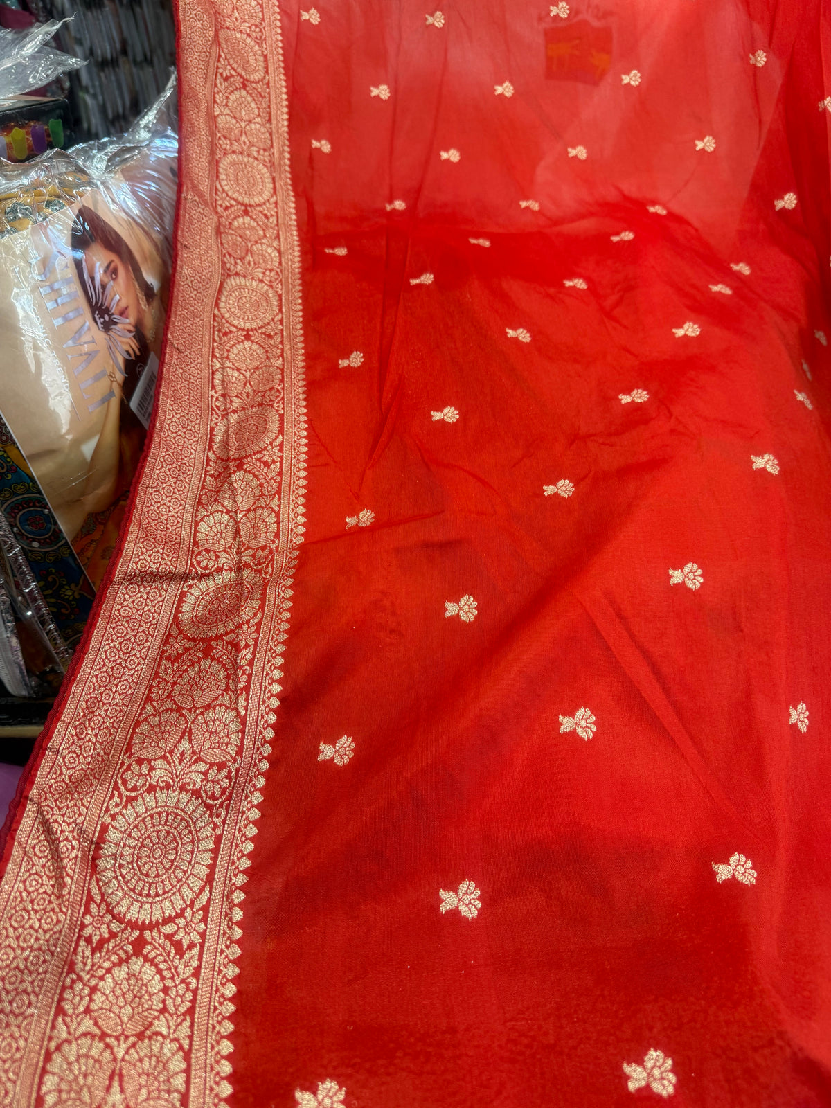 Beautiful designer silk saree