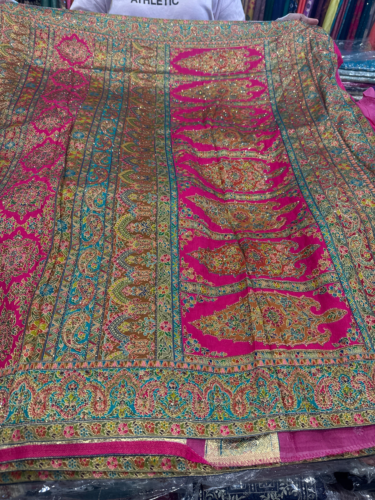 Beautiful designer pure silk saree