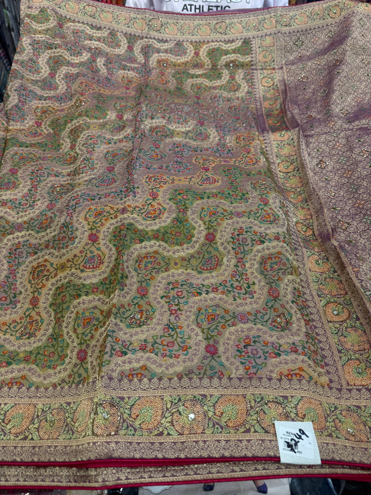 Beautiful designer pure silk saree