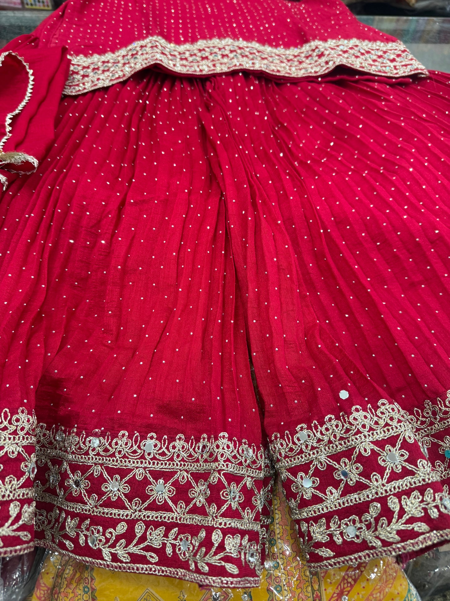 Beautiful designer sharara suit