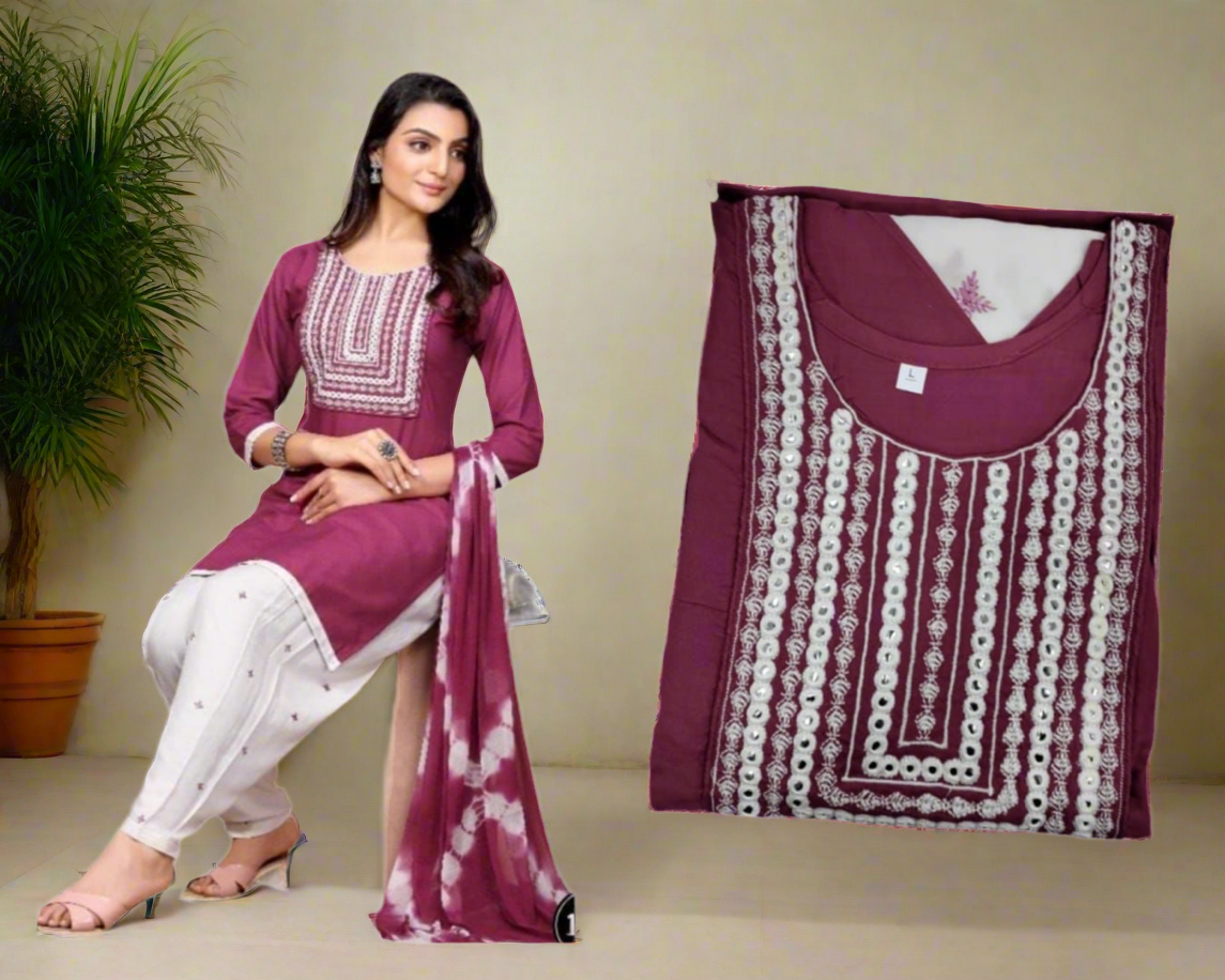 Beautiful designer punjabi patiala suit