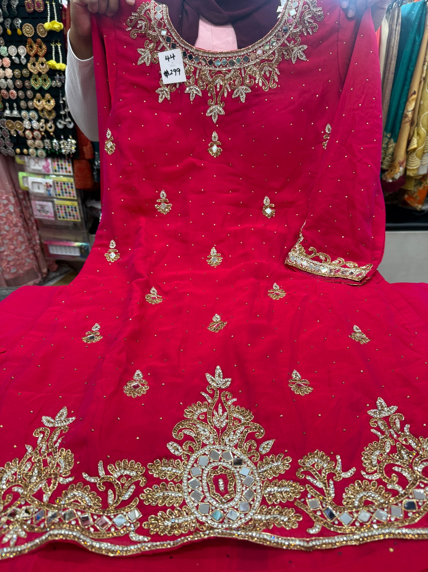 Beautiful designer sharara suit
