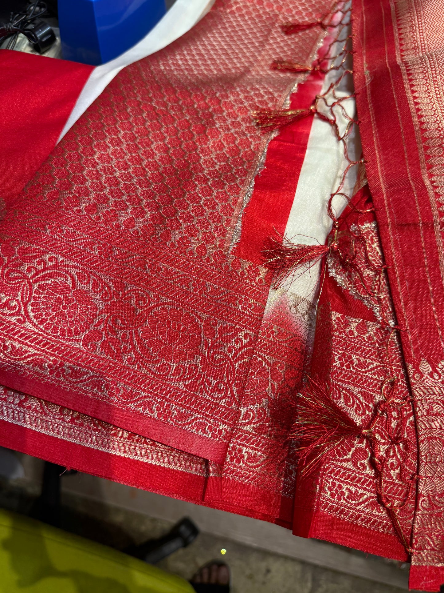 Beautiful designer silk saree