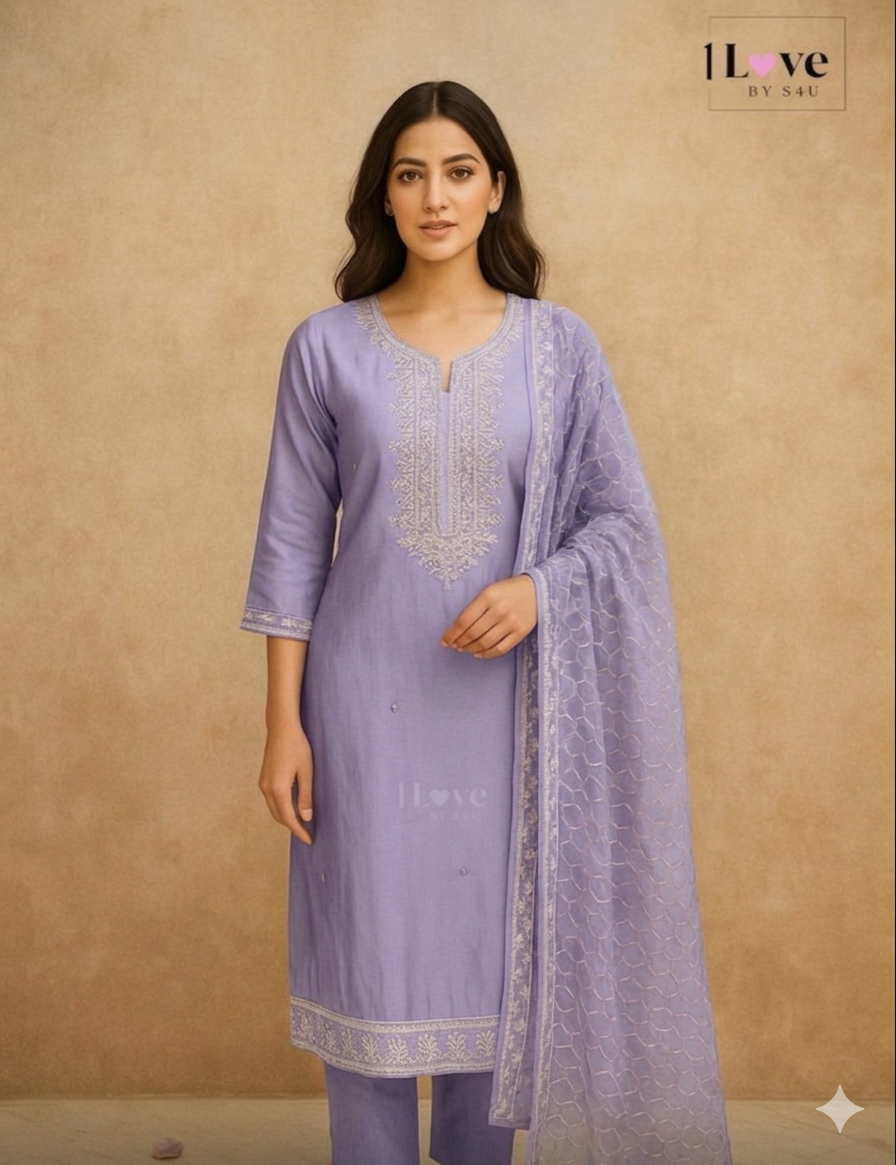 Beautiful designer Kurti pants dupatta