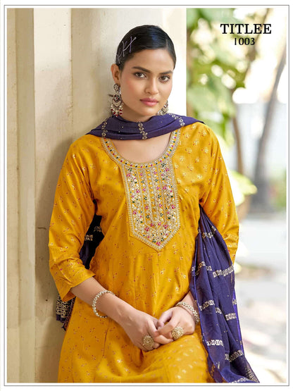 Beautiful designer Readymade Anarkali 3 Piece Suit